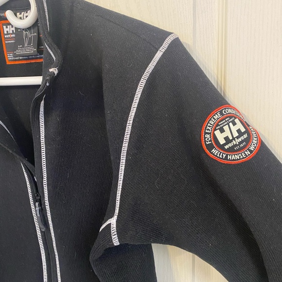 HH Helly Hansen Women's Black Zip Up Fleece Jacket Size S - Picture 2 of 9
